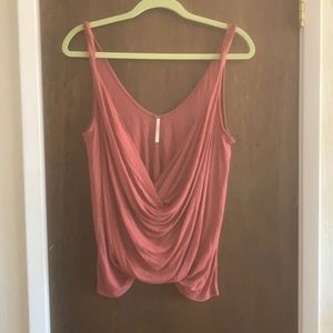 Free People Draped Tank Top